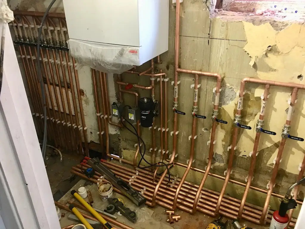 MSC Plumber Ltd at work